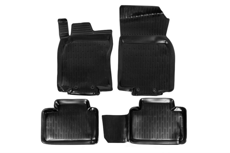 Nissan X-trail T32/Rogue 2014-2021 гг. Резиновые коврики (4 шт, Niken 3D) Image