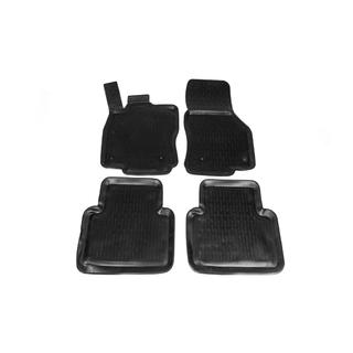 Резиновые коврики (4 шт, Niken 3D) Skoda Superb 2015-2024 гг. фото 2