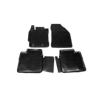 Резиновые коврики (4 шт, Niken 3D) Toyota Corolla 2013-2019 гг. фото 2