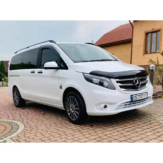 Дефлектор капота EuroCap Mercedes Vito/V-class W447 2014- гг. фото 2