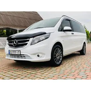 Дефлектор капота EuroCap Mercedes Vito/V-class W447 2014- гг. фото 3