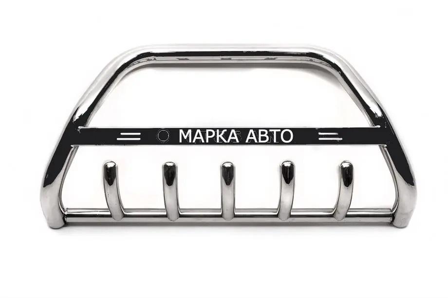 Fiat Doblo I 2001-2005 гг. Кенгурятник WT004 (черный) Image