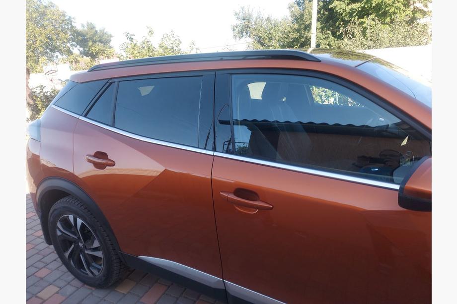 Peugeot 2008 2019- гг. Окантовка Окон (6 шт, Нержавейка) Image