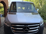 Mercedes Sprinter W907/W910 2018- гг. Хром накладки на решетку (широкая модель, 6 шт) фото 3