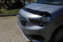 Opel Combo 2019- гг. Дефлектор капота (EuroCap) фото 5
