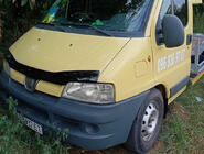 Peugeot Boxer 1994-2006 гг. Дефлектор капота (2002-2006, EuroCap) фото 2
