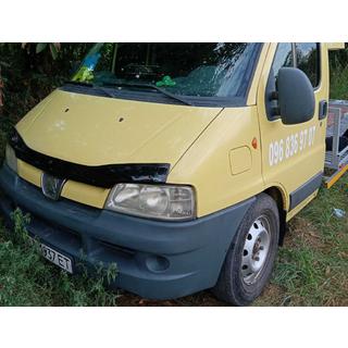 Дефлектор капота (2002-2006, EuroCap) Peugeot Boxer 1994-2006 гг. фото 2