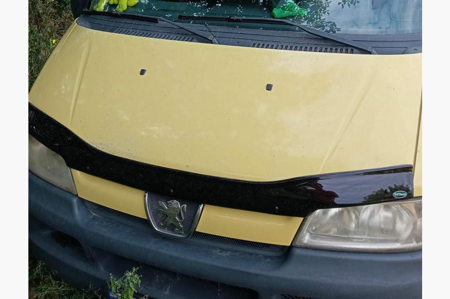 Peugeot Boxer 1994-2006 гг. Дефлектор капота (2002-2006, EuroCap) Image