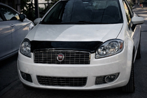 Fiat Linea 2006-2018 гг. Дефлектор капота (EuroCap) фото 1