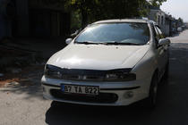 Fiat Marea 1996-2007 гг. Дефлектор капота EuroCap фото 2