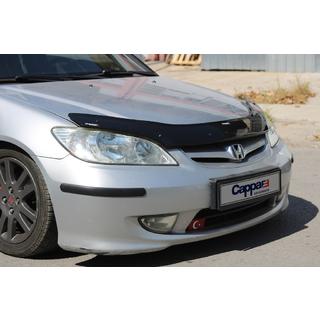 Дефлектор капота (EuroCap) Honda Civic Sedan VII 2001-2006 гг. фото 3