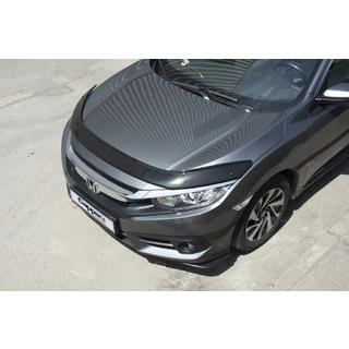 Дефлектор капота (EuroCap) Honda Civic Sedan X 2016-2021 гг. фото 2