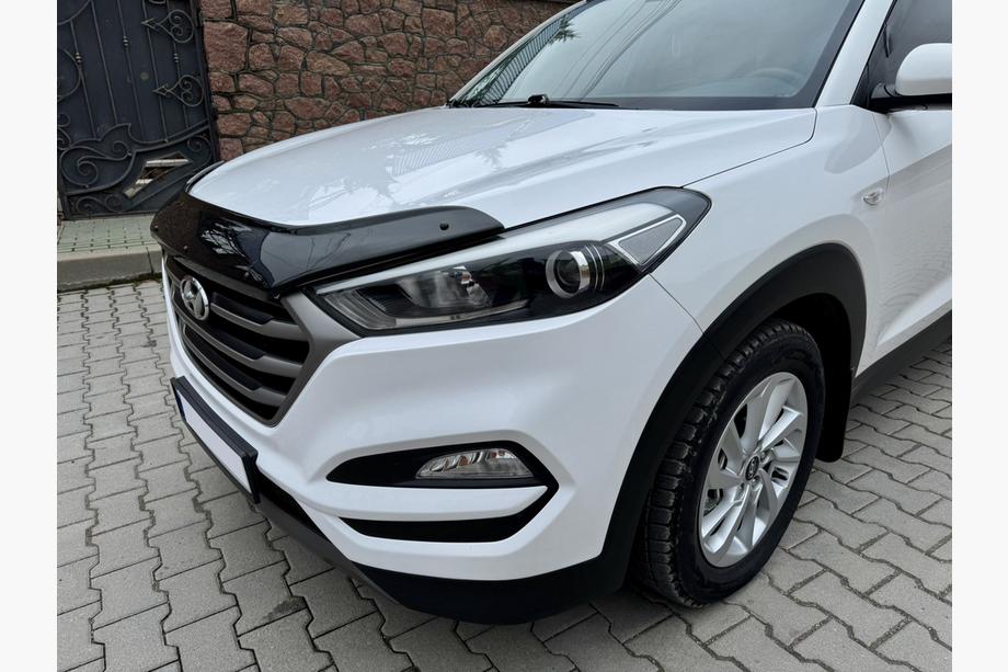 Hyundai Tucson TL 2016-2021 гг. Дефлектор капота (EuroCap) Фото 4