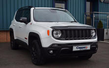 Jeep Renegade 2014- гг. Дефлектор капота EuroCap фото 2