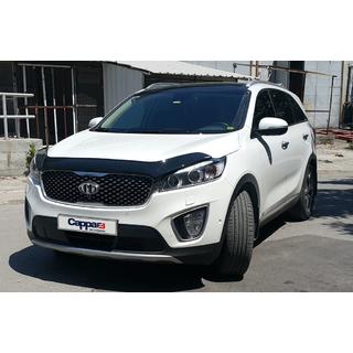 Дефлектор капота (EuroCap) Kia Sorento III UM 2014-2020 гг. фото 2