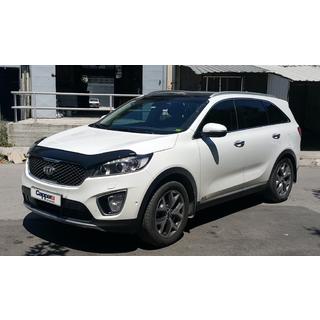 Дефлектор капота (EuroCap) Kia Sorento III UM 2014-2020 гг. фото 3