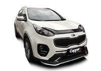 Kia Sportage 2015-2021 гг. Дефлектор капота (EuroCap) фото 6