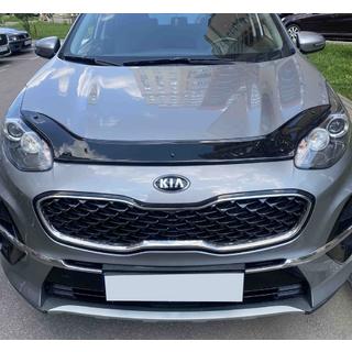 Дефлектор капота (EuroCap) Kia Sportage 2015-2021 гг. фото 2