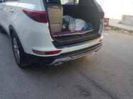 Kia Sportage 2015-2021 гг. Накладка на задний бампер EuroCap 2015-2018 (ABS) фото 4