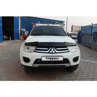 Дефлектор капота (EuroCap) Mitsubishi L200 2006-2015 гг. фото 2