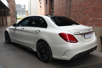 Mercedes C-class W205 2014-2021 гг. Комплект обвеса с полным задним бампером (AMG C63-designs 2014-2018) фото 16