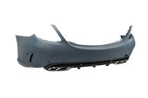 Mercedes C-class W205 2014-2021 гг. Комплект обвеса с полным задним бампером (AMG C63-designs 2014-2018) фото 11