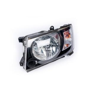 Передние Фары Safari Black (2004-2008, 2шт) Nissan Patrol Y61 1997-2011 гг. фото 4