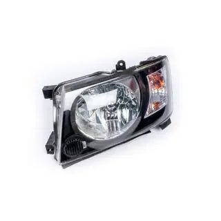 Передние Фары Safari Black (2004-2008, 2шт) Nissan Patrol Y61 1997-2011 гг. фото 4