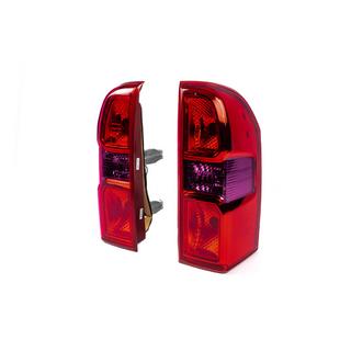 Задние фонари RED (2004-2008, 2 шт) Nissan Patrol Y61 1997-2011 гг. фото 1