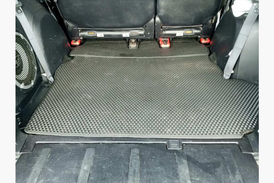 Mitsubishi Outlander 2006-2012 гг. Коврик багажника (EVA, черный) 7-местный Фото 7