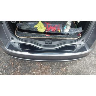 Накладка на задний бампер Carmos (Grand, нержавейка) Renault Scenic/Grand 2016–2025 гг. фото 1