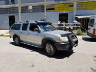 Nissan NP300 1999-2015 гг. Козырек на лобовое стекло (черный глянец, 5мм) фото 3