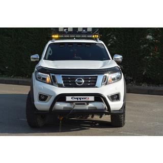 Дефлектор капота (EuroCap) Nissan Navara/NP300 2016- гг. фото 2