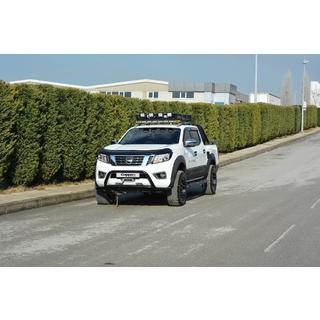 Дефлектор капота (EuroCap) Nissan Navara/NP300 2016- гг. фото 4
