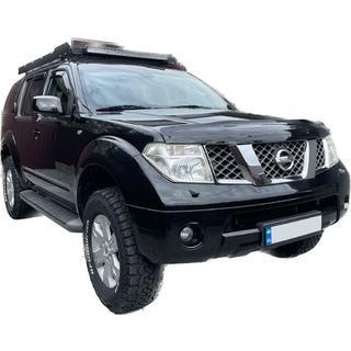 Дефлектор капота (EuroCap) Nissan Pathfinder R51 2005-2014 гг. фото 2