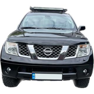 Дефлектор капота (EuroCap) Nissan Pathfinder R51 2005-2014 гг. фото 3