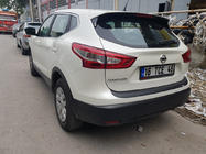 Nissan Qashqai 2014-2021 гг. Накладка на задний бампер EuroCap (2014-2017, ABS) фото 12