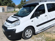Peugeot Expert 2007-2016 гг. Козырек на лобовое стекло (черный глянец, 5мм) фото 7
