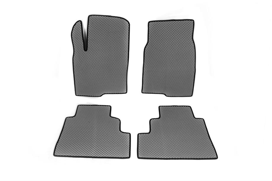 Chevrolet Captiva 2006-2019 гг. Коврики EVA (Серые) Image