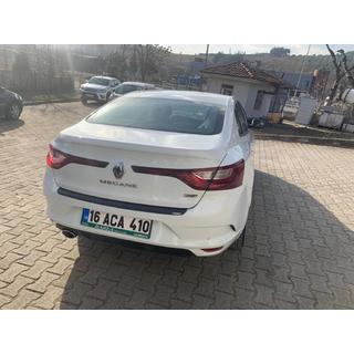 Накладка на Задний Бампер EuroCap (Sedan, ABS) Renault Megane IV 2016-2025 гг. фото 3