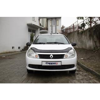 Дефлектор капота (EuroCap) Renault Symbol 2008-2013 гг. фото 2