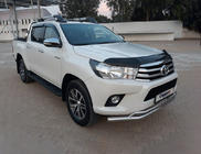 Toyota Hilux 2015- гг. Дефлектор капота (2015-2020, EuroCap) фото 8