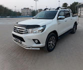 Toyota Hilux 2015- гг. Дефлектор капота (2015-2020, EuroCap) фото 9