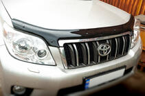 Toyota Land Cruiser Prado 150 2009-2023 гг. Дефлектор капота 2009-2013 (EuroCap) фото 3