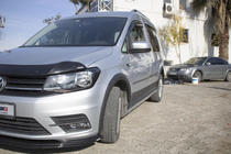 Volkswagen Caddy 2015-2020 гг. Комплект молдингов и расширителей арок 2 двери, короткая база фото 8