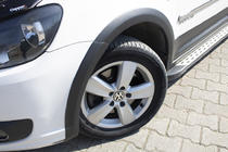 Volkswagen Caddy 2015-2020 гг. Комплект молдингов и расширителей арок 2 двери, короткая база фото 9