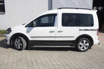 Volkswagen Caddy 2015-2020 гг. Комплект молдингов и расширителей арок 2 двери, короткая база фото 12