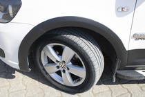Volkswagen Caddy 2015-2020 гг. Комплект молдингов и расширителей арок 2 двери, короткая база фото 17