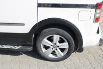Volkswagen Caddy 2015-2020 гг. Комплект молдингов и расширителей арок 2 двери, короткая база фото 19