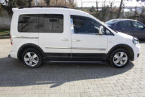 Volkswagen Caddy 2015-2020 гг. Комплект молдингов и расширителей арок 2 двери, короткая база фото 20